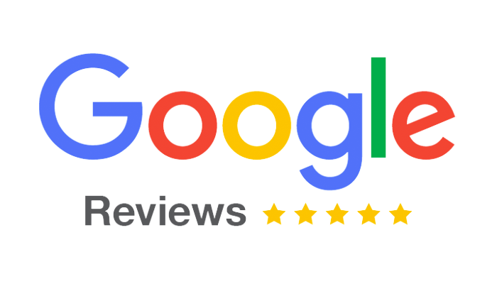 A Google review logo with no background